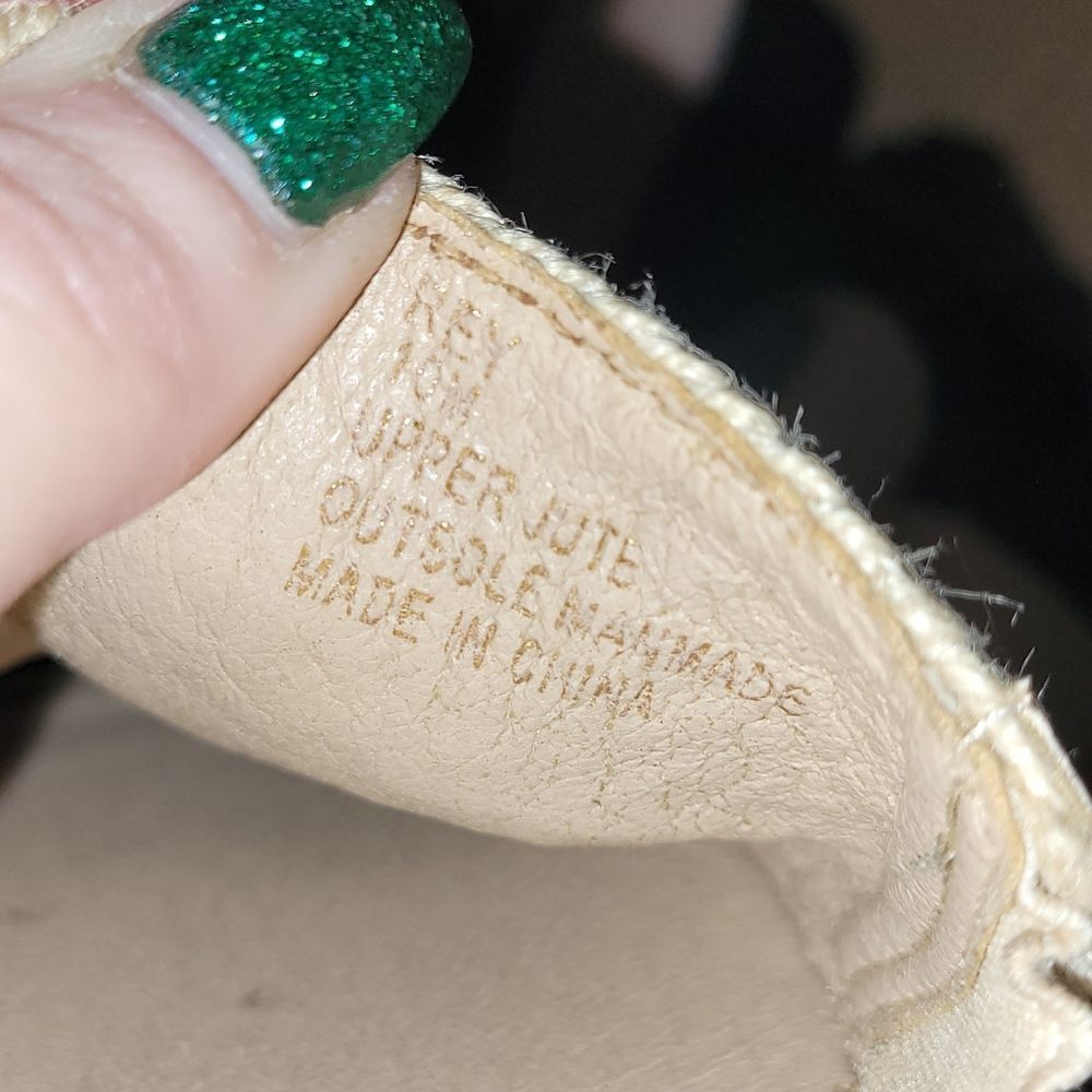 Beach By Matisse Size 10 Beige Espadrille Slide Sandals - Picture 2 of 6